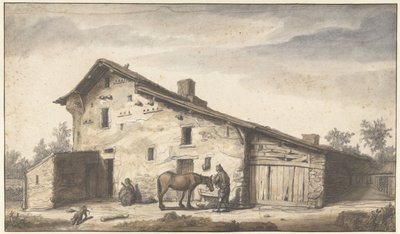 Bauernhof bei Nantes von Lambert Doomer