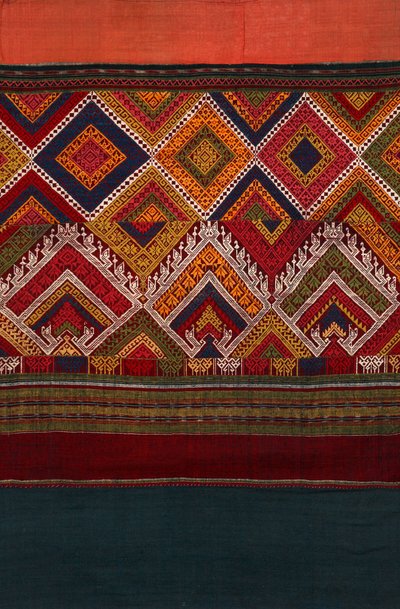 Stoffdesign von School Laotian