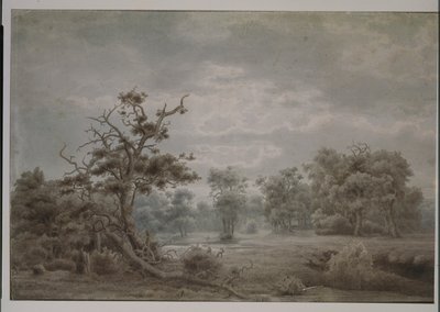 Waldlandschaft aus Düsseldorf von Lars Hertervig