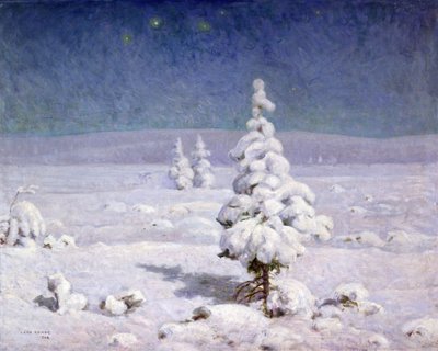 Mondlicht bei Nordseter von Lars Jorde