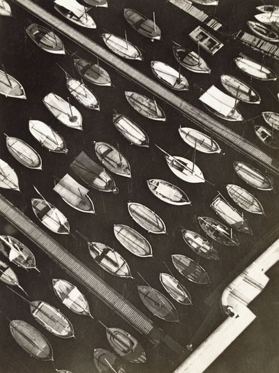Boote, Marseille von Laszlo Moholy Nagy