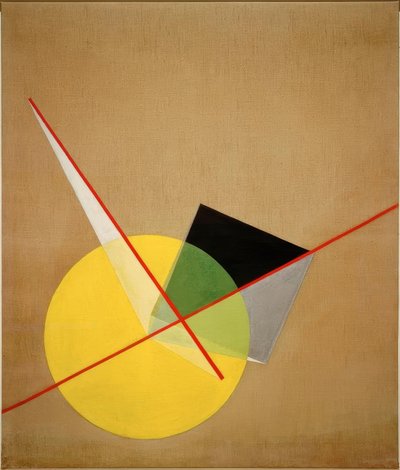 Gelber Kreis von Laszlo Moholy Nagy