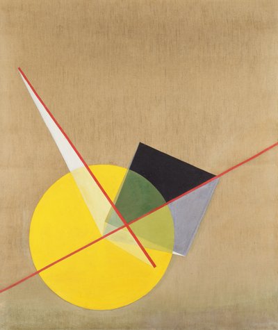 Gelber Kreis von Laszlo Moholy Nagy