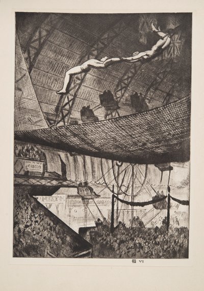 Akrobaten von Laura Knight