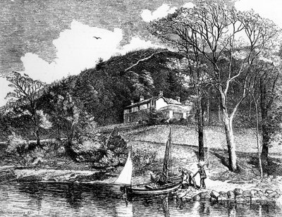 Mr. Ruskins Zuhause, Brantwood, 1881 von Laurence J. Hilliard