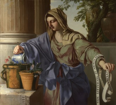 Allegorie der Grammatik von Laurent de la Hyre