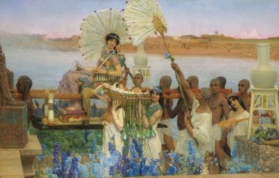 Die Auffindung des Moses von Lawrence Alma Tadema
