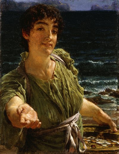 Ein kleines Gesicht, 1883 von Lawrence Alma Tadema