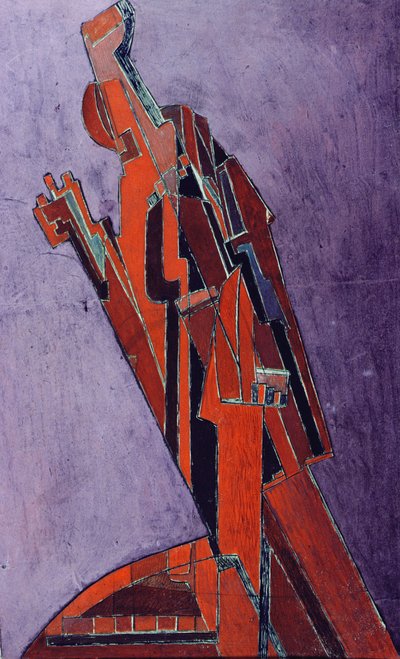Figurenstudie - Entwurf für eine Skulptur von Lawrence Atkinson