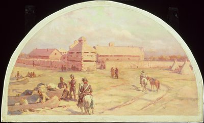 Das erste Fort Dearborn von Lawrence Carmichael Earle