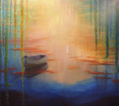 Verschmolzen und Untergetaucht, 2019 von Lee Campbell