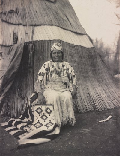 Edna Kash-kash, eine Cayuse-Indianerin von Lee Moorhouse