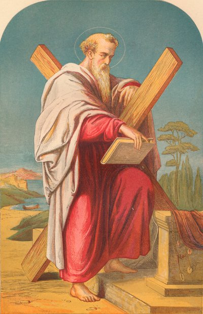 St. Andreas, Mitte bis Ende des 19. Jahrhunderts. von Leighton Brothers
