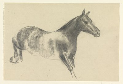 Bockendes Pferd von Leo Gestel