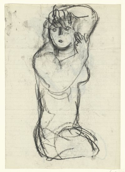 Kniende nackte Frau von Leo Gestel