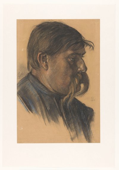 Kopf eines Dockarbeiters von Leo Gestel