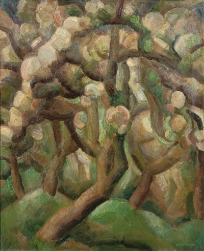 Blühender Obstgarten von Leo Gestel