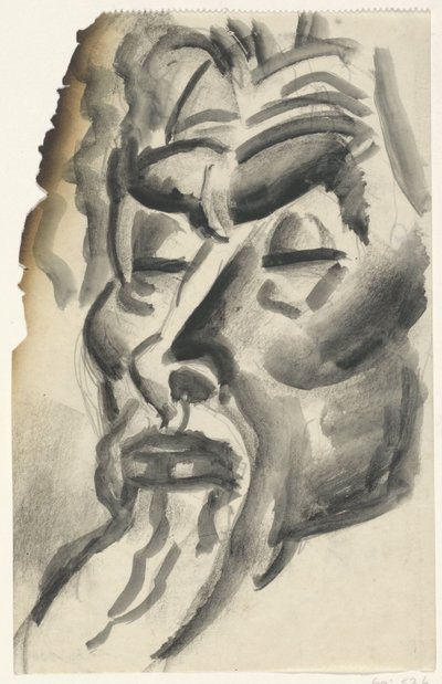 Porträt von Jan Toorop von Leo Gestel