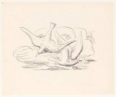 Zwei Möwen von Leo Gestel