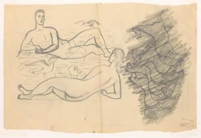 Fünf Pferde von Leo Gestel