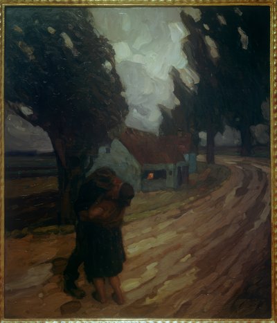 Herbststurm von Leo Putz