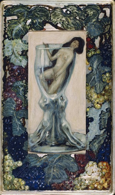 Mädchen im Glas von Leo Putz