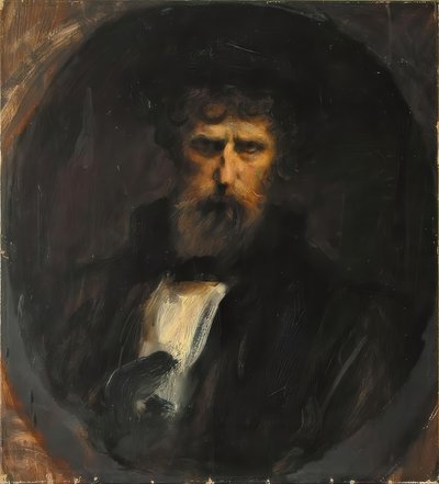 Selbstporträt von Leo Samberger