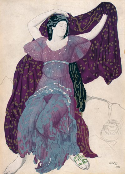 Echo Abandonné, 1922, 1923 von Leon Bakst