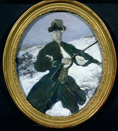 Kaiserin Elisabeth (1709-61) auf der Jagd, 1902 von Leon Bakst