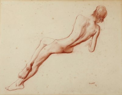 Aktstudie: Ida Rubinstein von Leon Bakst