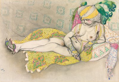 Die Gelbe Sultana von Leon Bakst