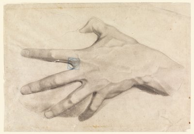 Studie einer Hand von Leon Dabo