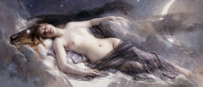 Luna von Leon Francois Comerre
