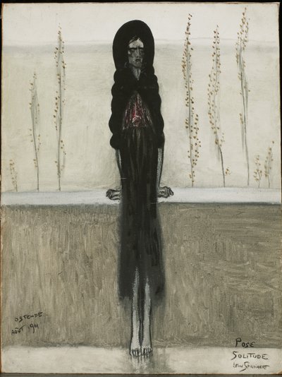 Pose, Einsamkeit von Leon Spilliaert