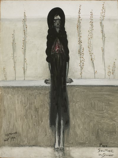 Pose, Einsamkeit von Leon Spilliaert
