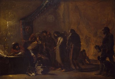 Christus vor Kaiphas, 1640-1645 von Leonard Bramer