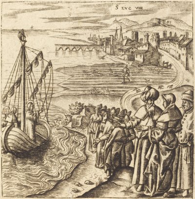 Christus auf dem See von Leonard Gaultier
