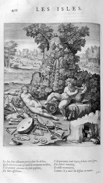 Les Isles, 1615 von Leonard Gaultier