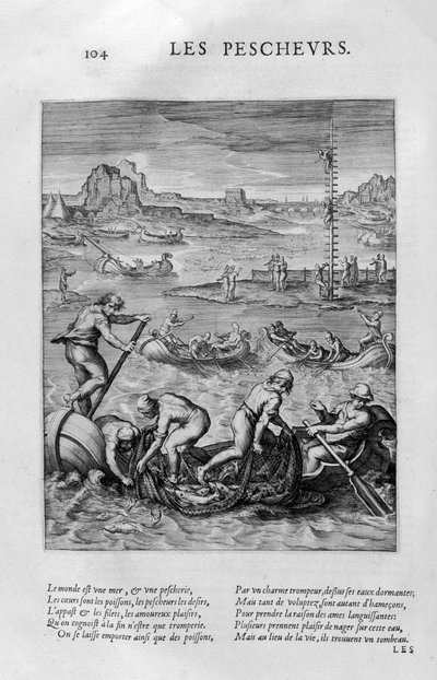 Der Fischer, 1615 von Leonard Gaultier