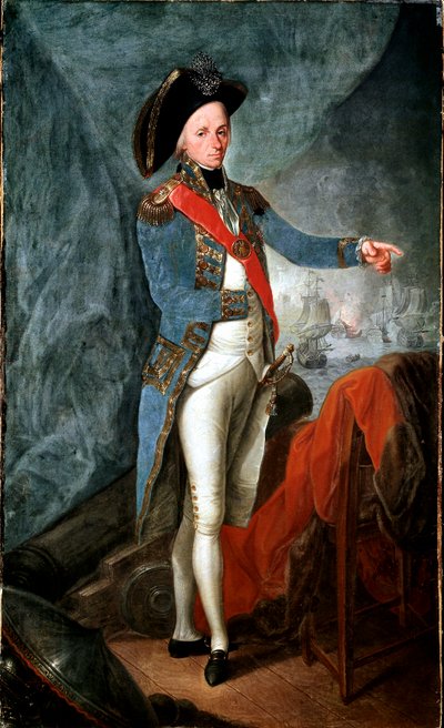 Porträt von Horatio Nelson von Leonardo Guzzardi