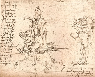 Allegorische Komposition, um 1472-um 1519, 1883 von Leonardo da Vinci