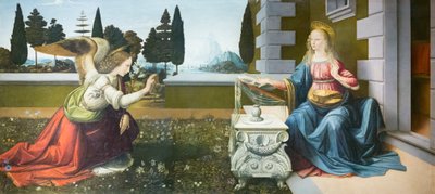 Verkündigung von Leonardo da Vinci