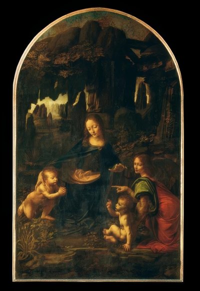 Felsengrottenmadonna von Leonardo da Vinci