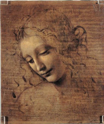Frauenkopf von Leonardo da Vinci