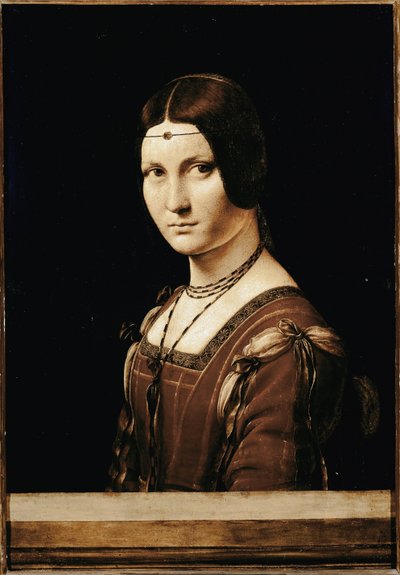 La Belle Ferronniere von Leonardo da Vinci