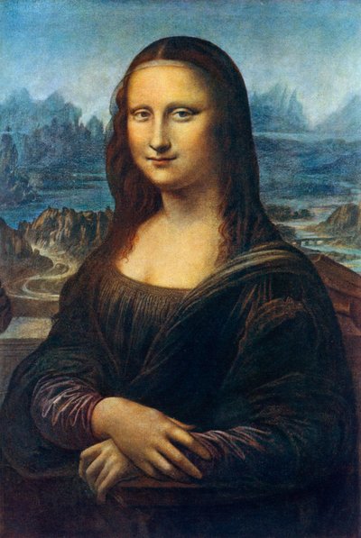 Mona Lisa, um 1505, 1912 von Leonardo da Vinci