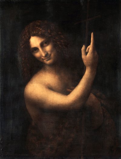 Johannes der Täufer, 1513-1516 von Leonardo da Vinci
