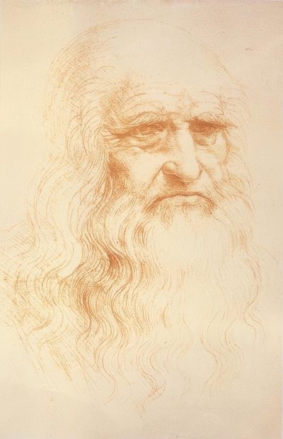 Selbstbildnis von Leonardo da Vinci