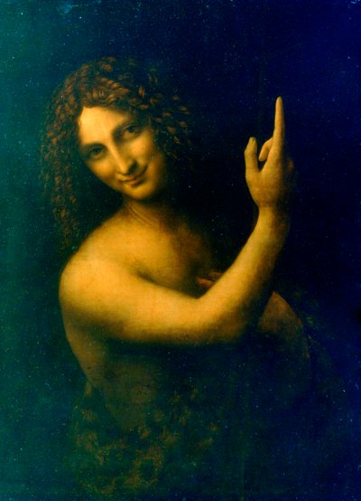 Johannes der Täufer, 1513-1516 von Leonardo da Vinci