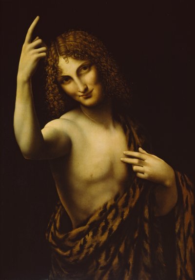 Johannes der Täufer, 16. Jahrhundert von Leonardo da Vinci